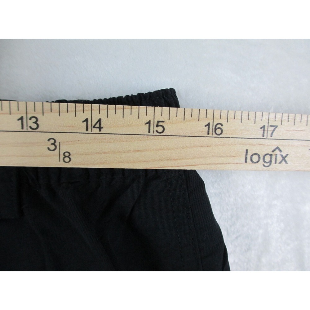 Reel Legends Shorts Mens Medium Black Cargo Lightweight Fishing Fisherman* - Picture 9 of 11